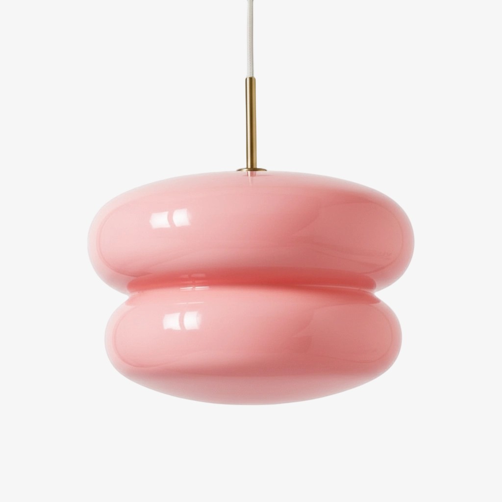 Orra Opal Glass Pendant Lamp - Modern Hanging Lamp T421