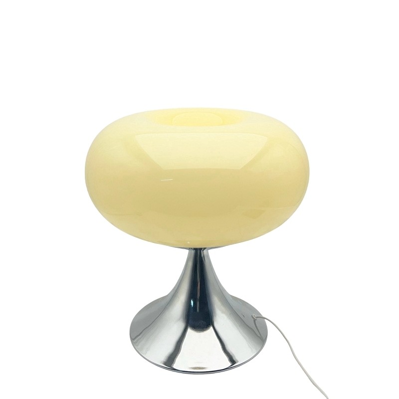 Bauhaus Apple Shaped Glass Led Table Lamp S137