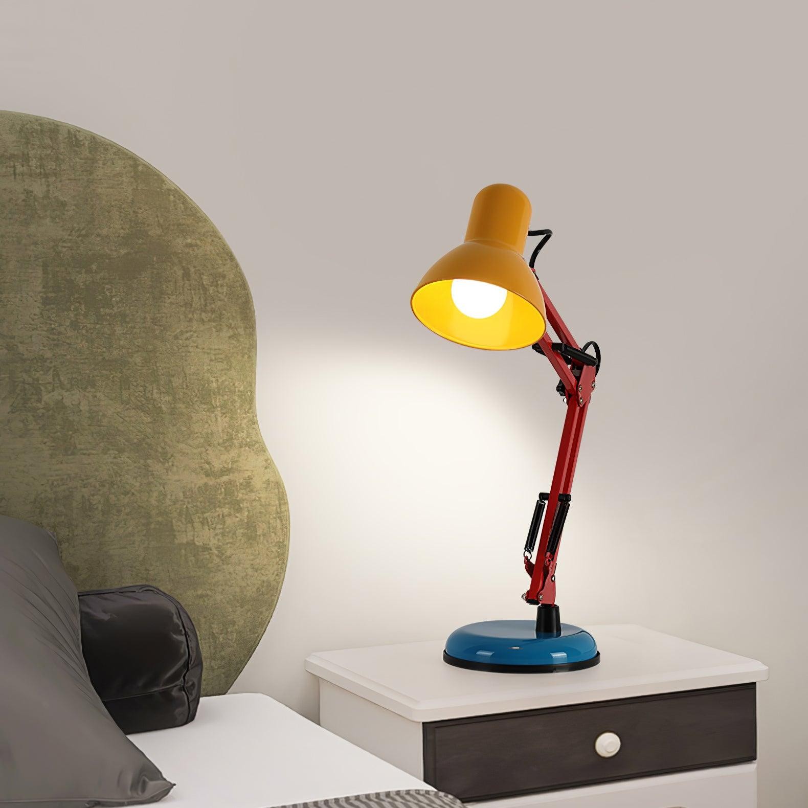Creative Colorful Eye Protection Adjustable Table Lamp For Bedroom M476