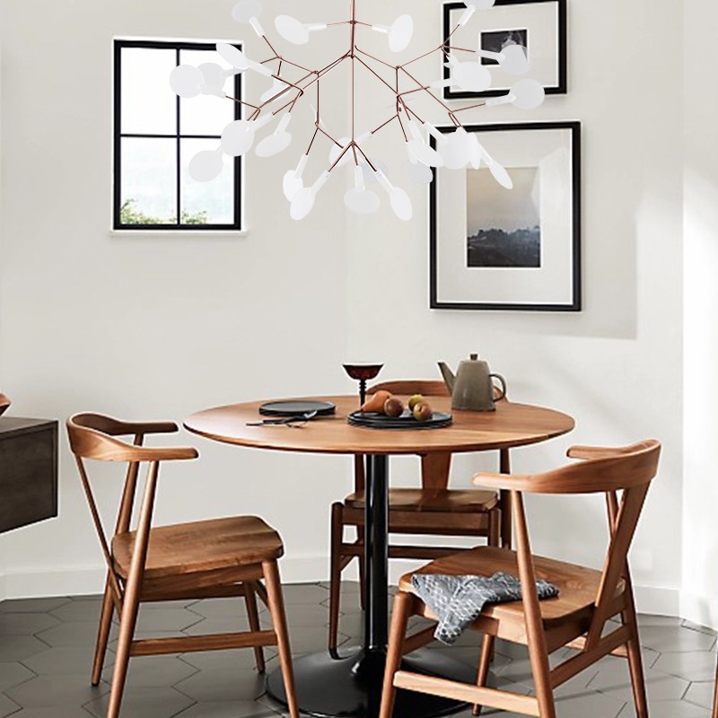 Scandinavian Branching LED Chandelier for Living Room