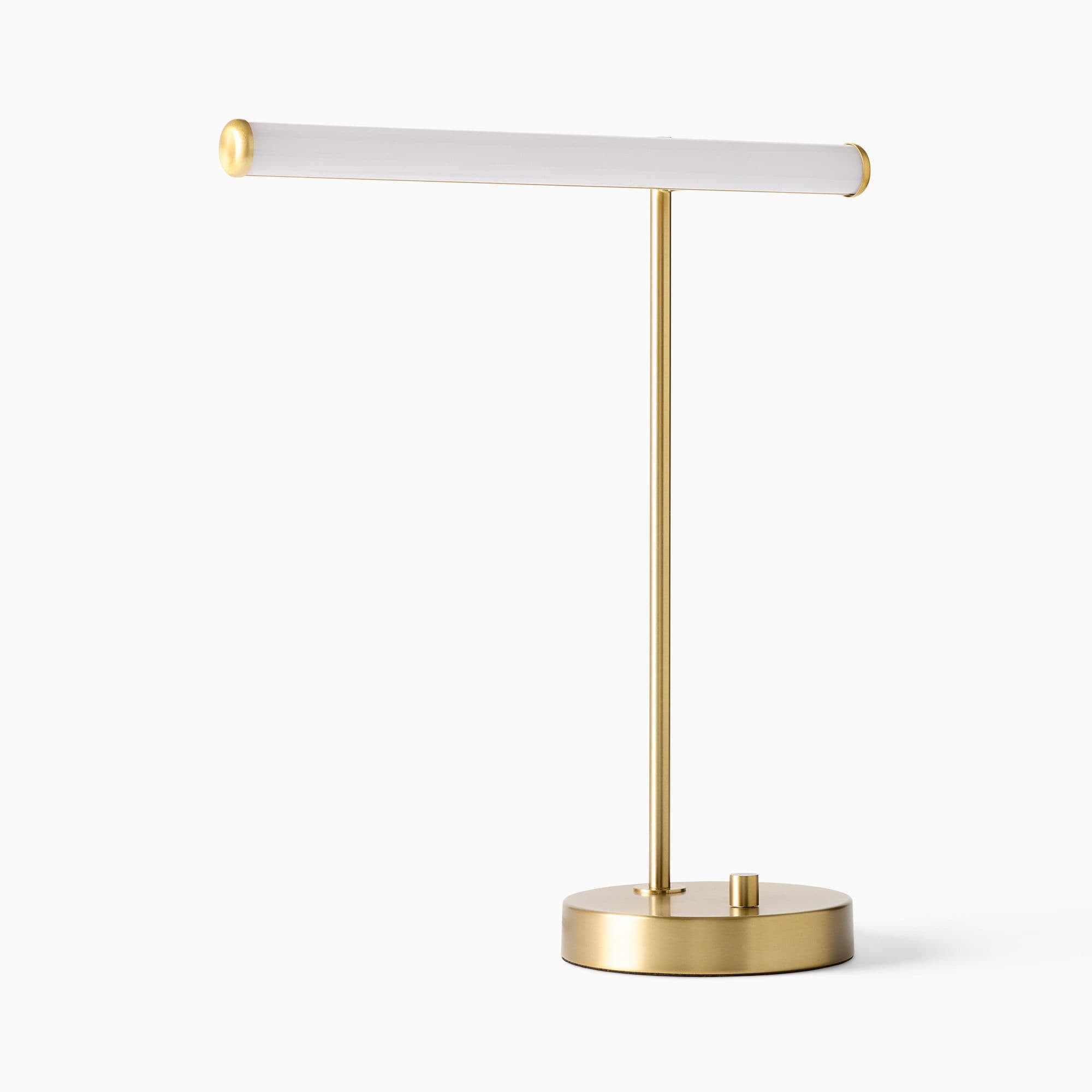 Voro Modern LED USB Table Lamp - Sleek Metal Desk & Bedside Lighting T170