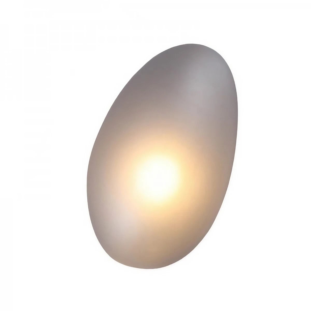 Pebble Glass Wall Lamp for Bedroom