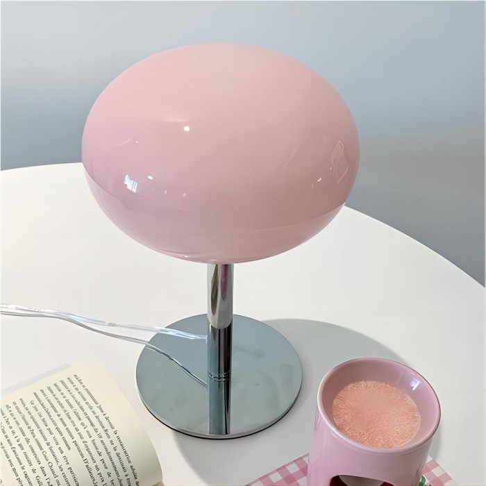 Minimalist Bauhaus Glass Table Lamp S20