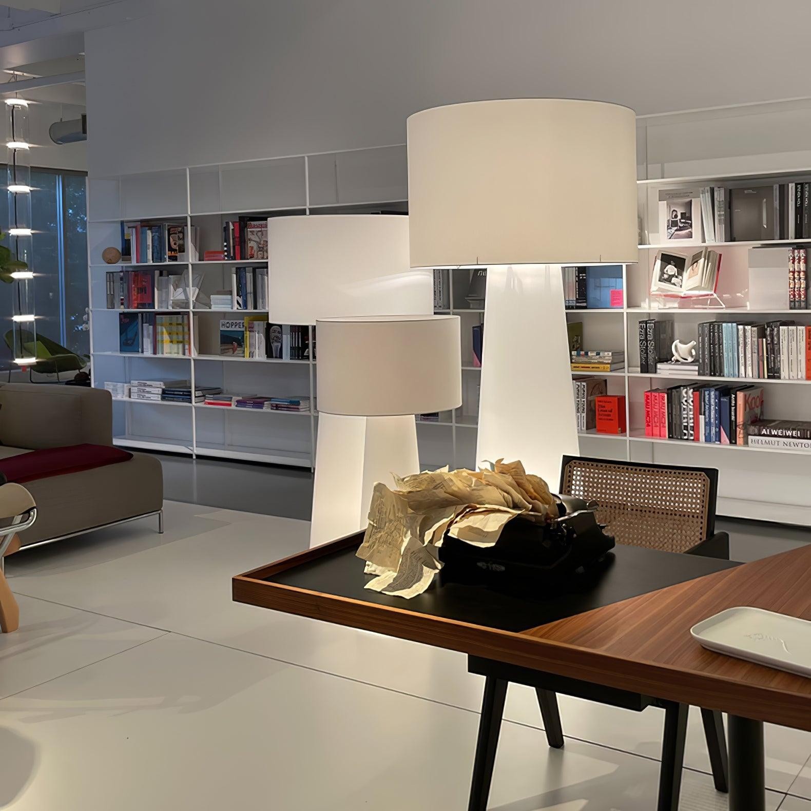 Column Fabric Floor Lamp Suitable For Living Room M76