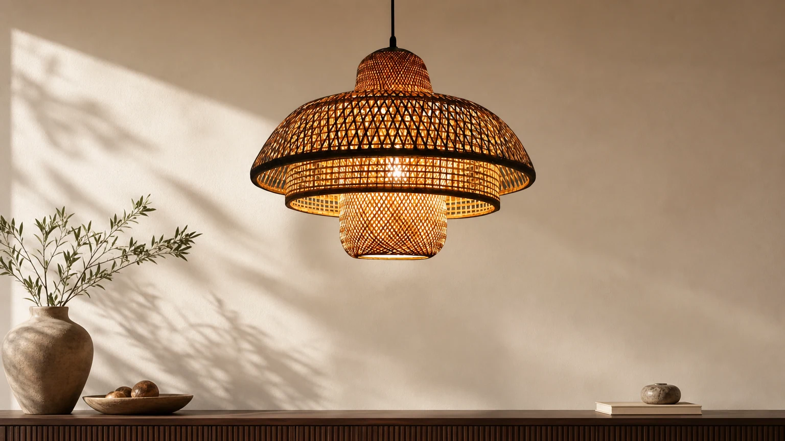 Lampa wisząca Milky Way D902 prezentowana w ciepłym wnętrzu