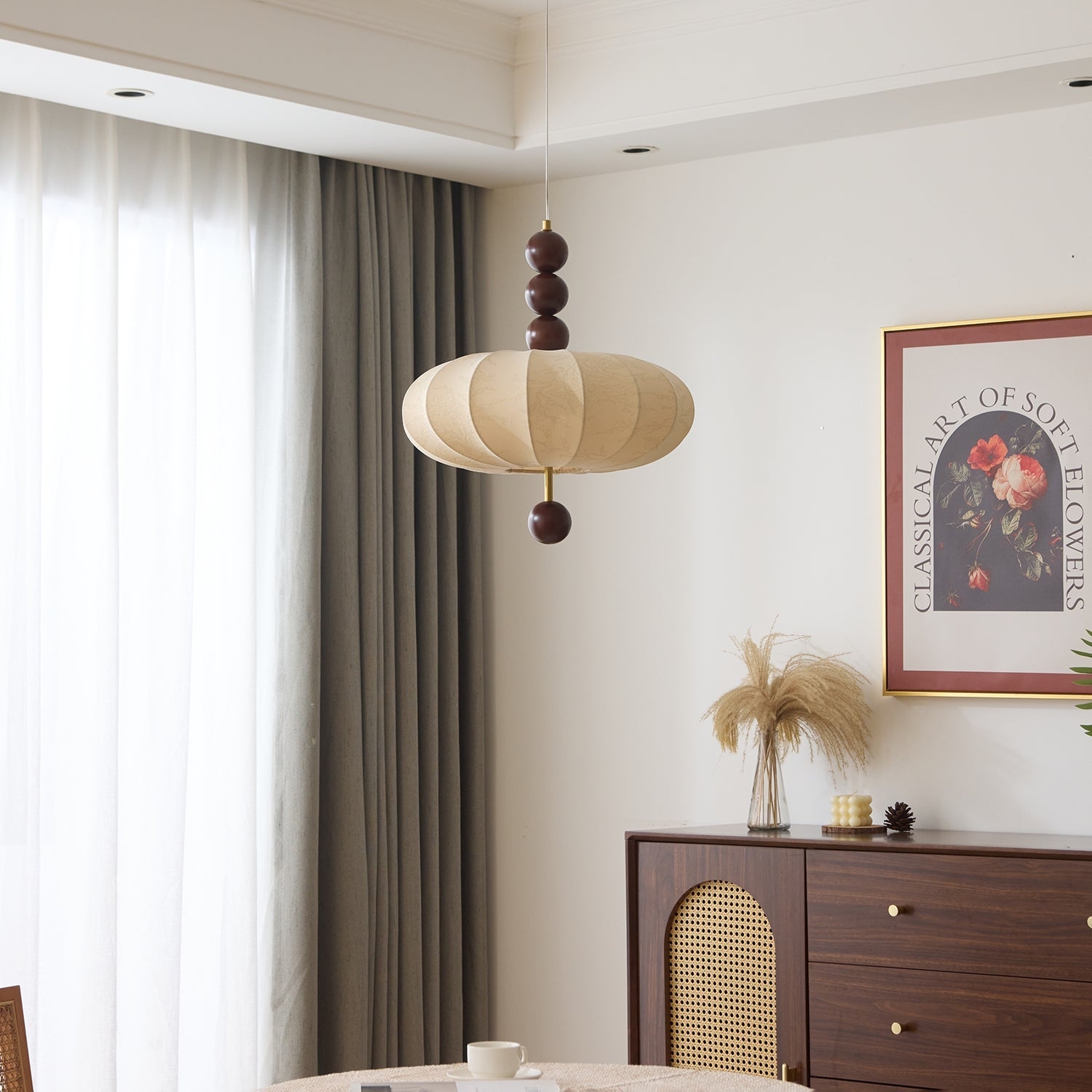 Adelaide Fabric Pendant Light D350