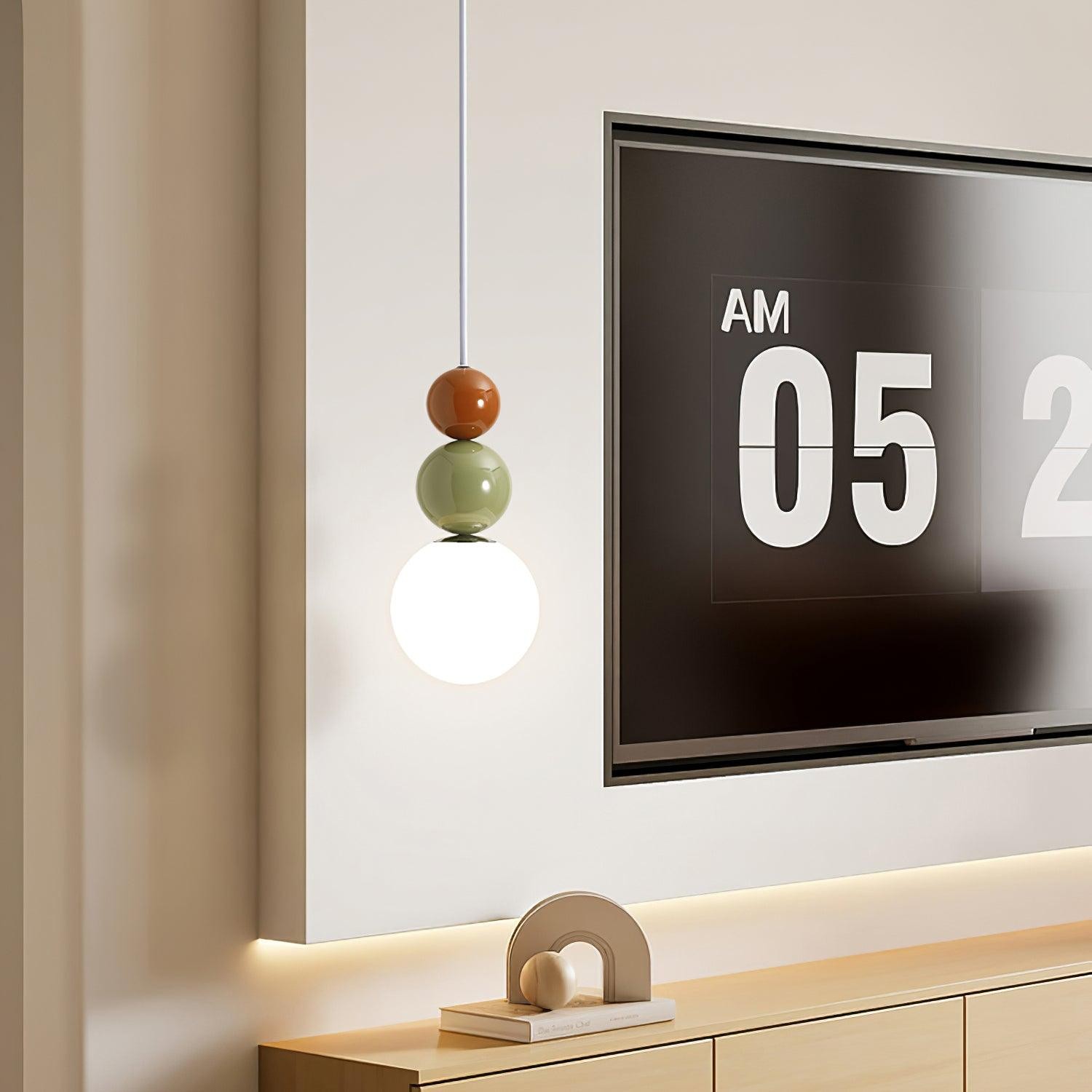 Nordic Cream Modern Simple Dot Pendant Lamp M387