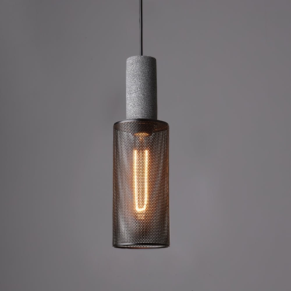 Cement Mesh Pendant Light M81