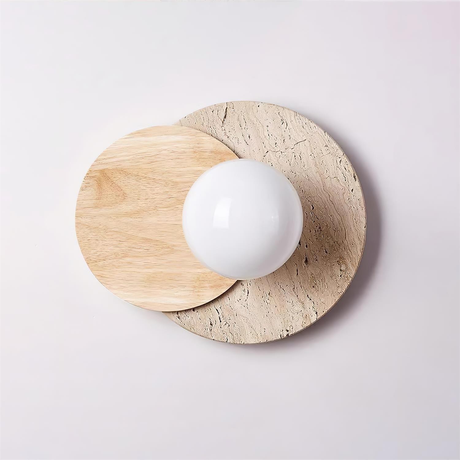 Wabi-sabi Eclipse Plug-In Wall Lamp M542