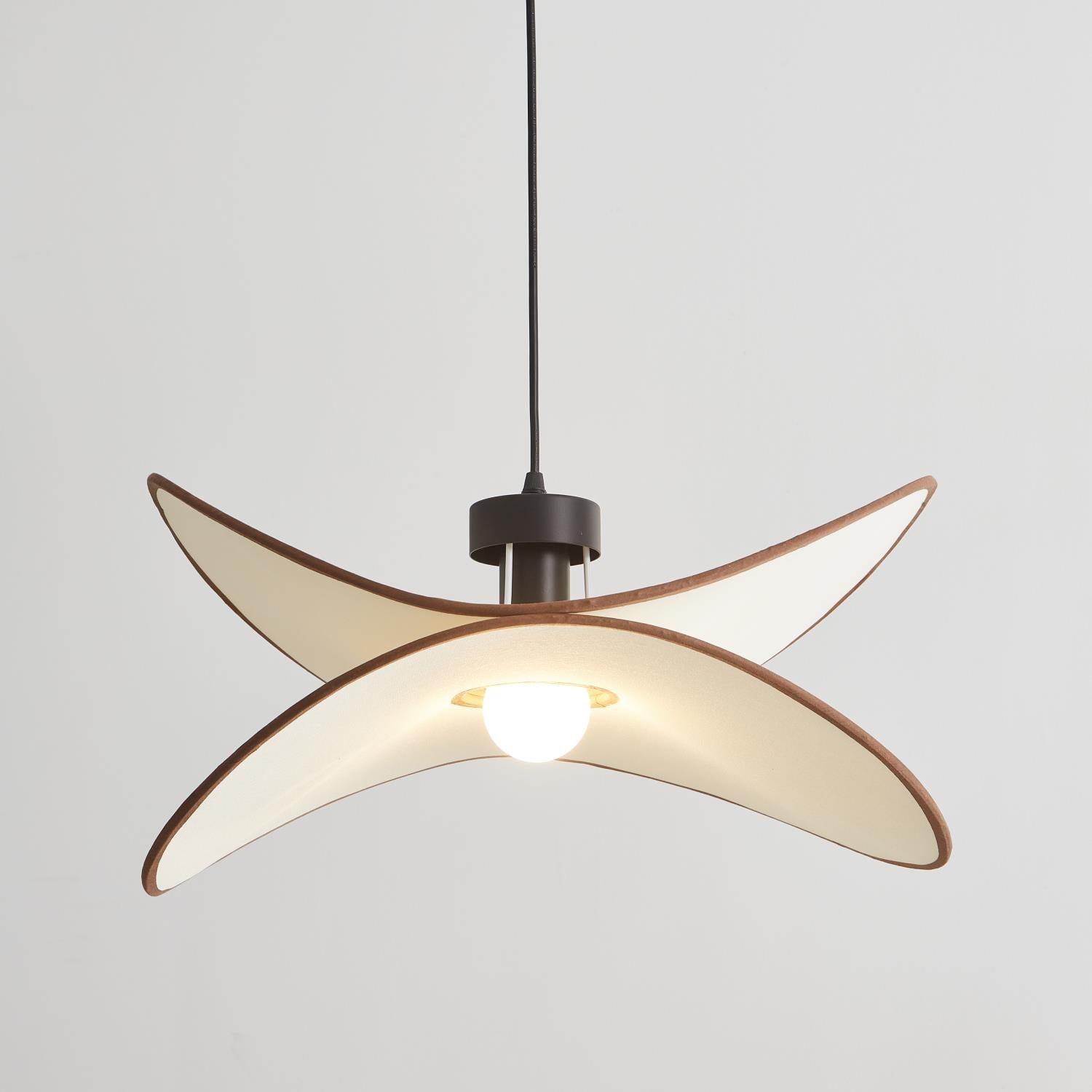 Wabi Sabi Fabric Crisp Pendant Lamp M356