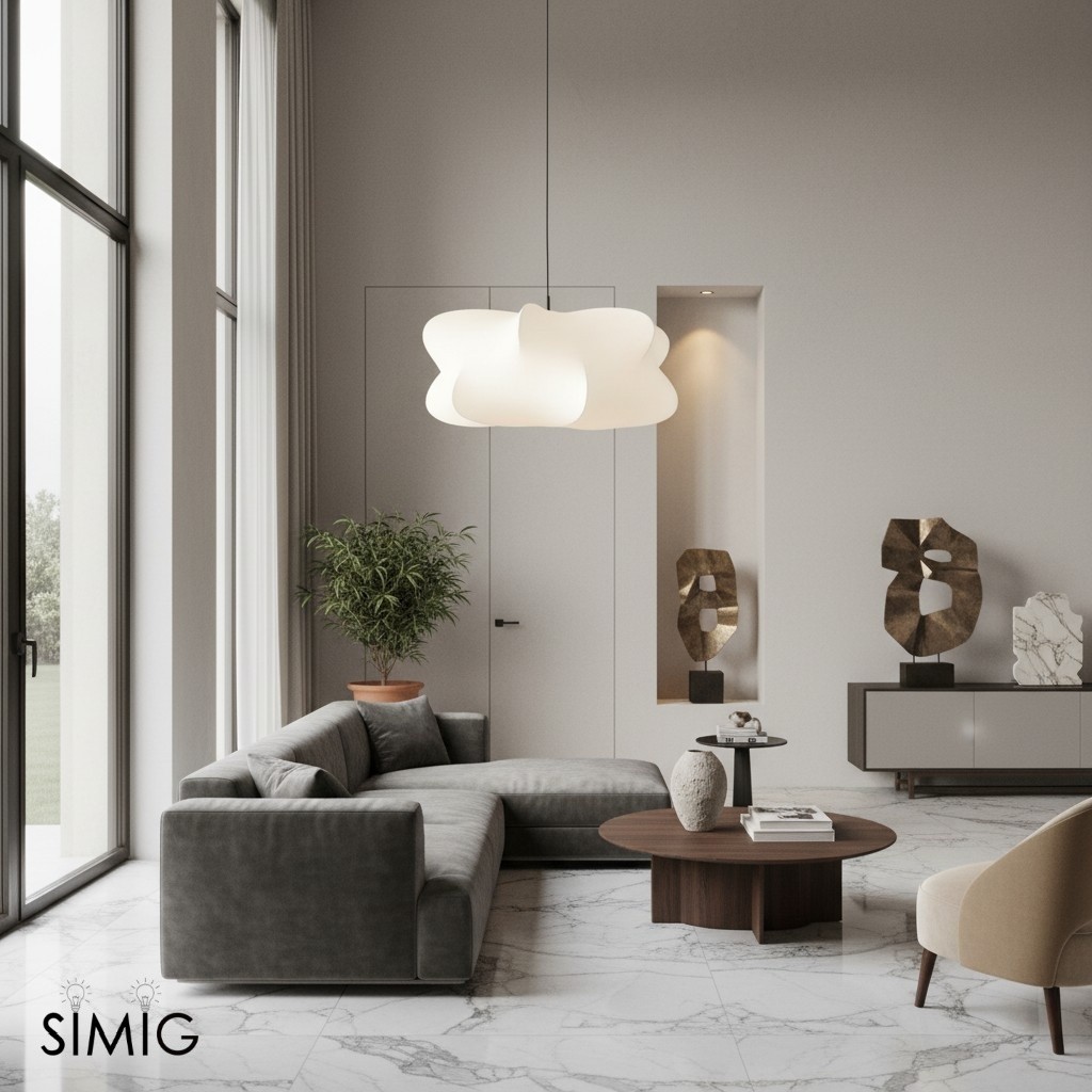 Sleek Modern Pendant Light - Adjustable Suspension for Dining Rooms M157