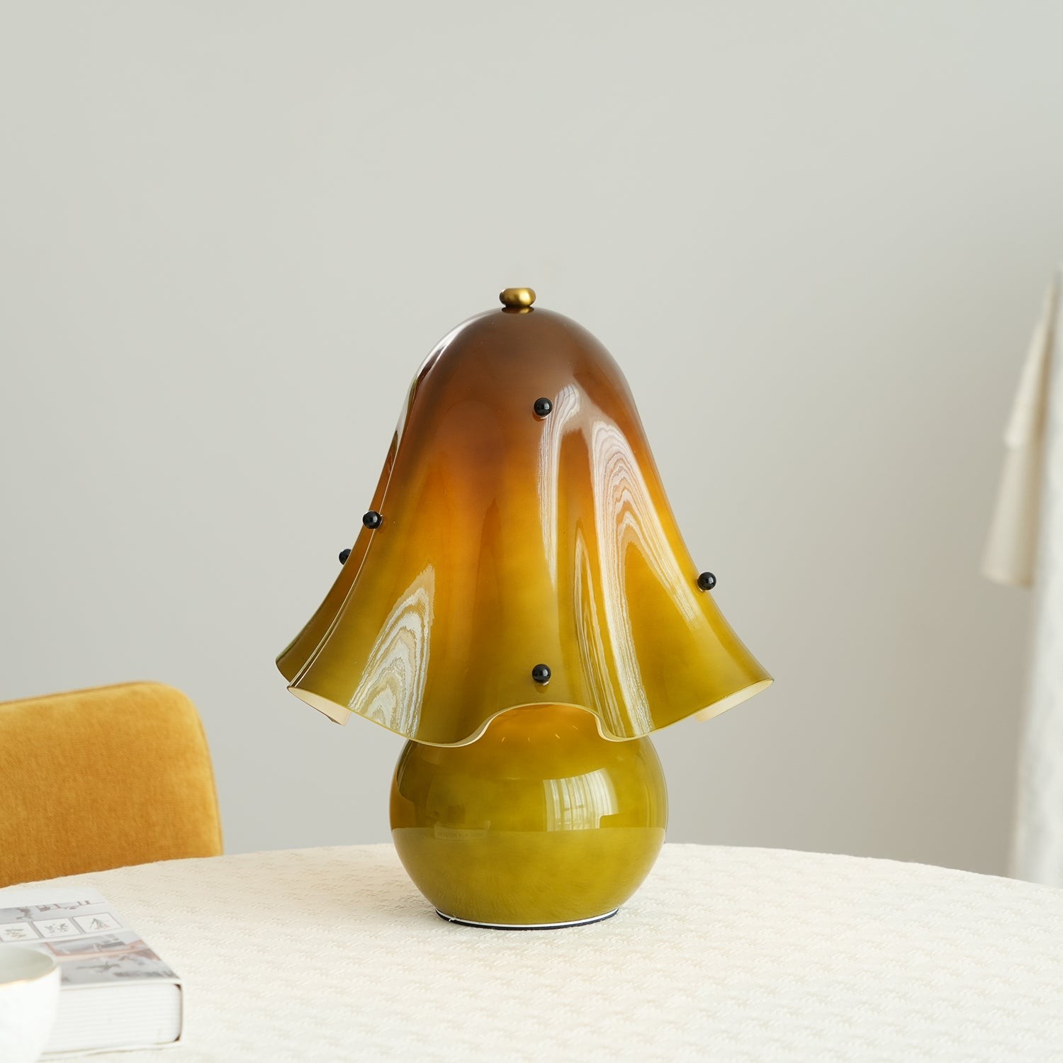 Bellina Decorative Table Lamp - Sculptural Bell Flower Shape T281