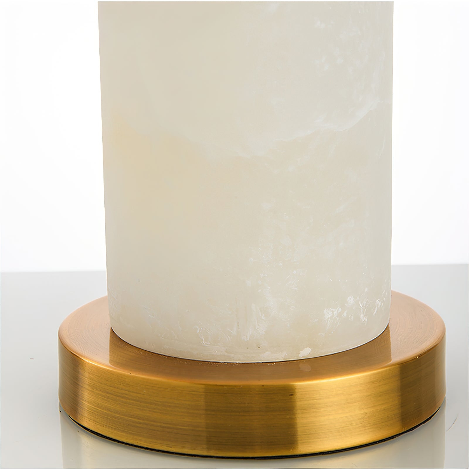 Lineham Alabaster Table Lamp D490
