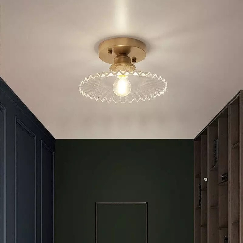 Japanese Retro Glass Ceiling Lamp S60