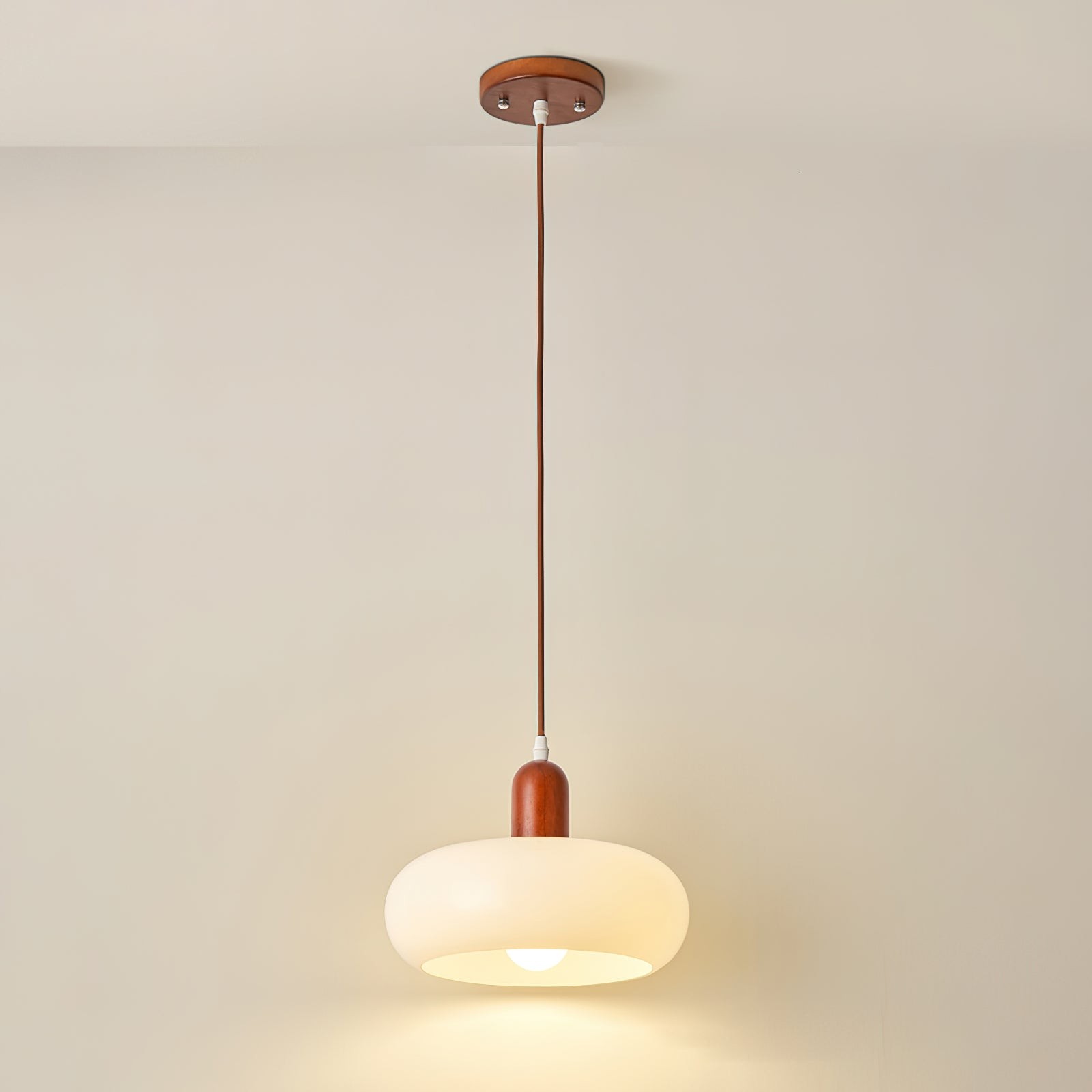 Mid Century Modern Glass Pot Pendant Lamp For Kitchen Island M334
