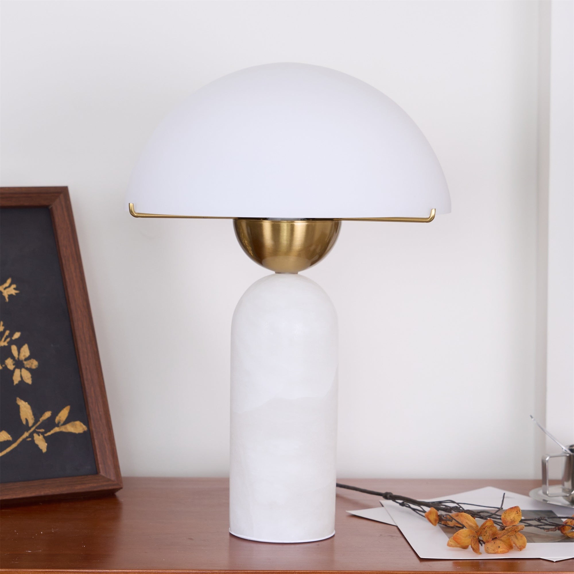 Nordic Simple Creative Alabaster Glass Table Lamp M341