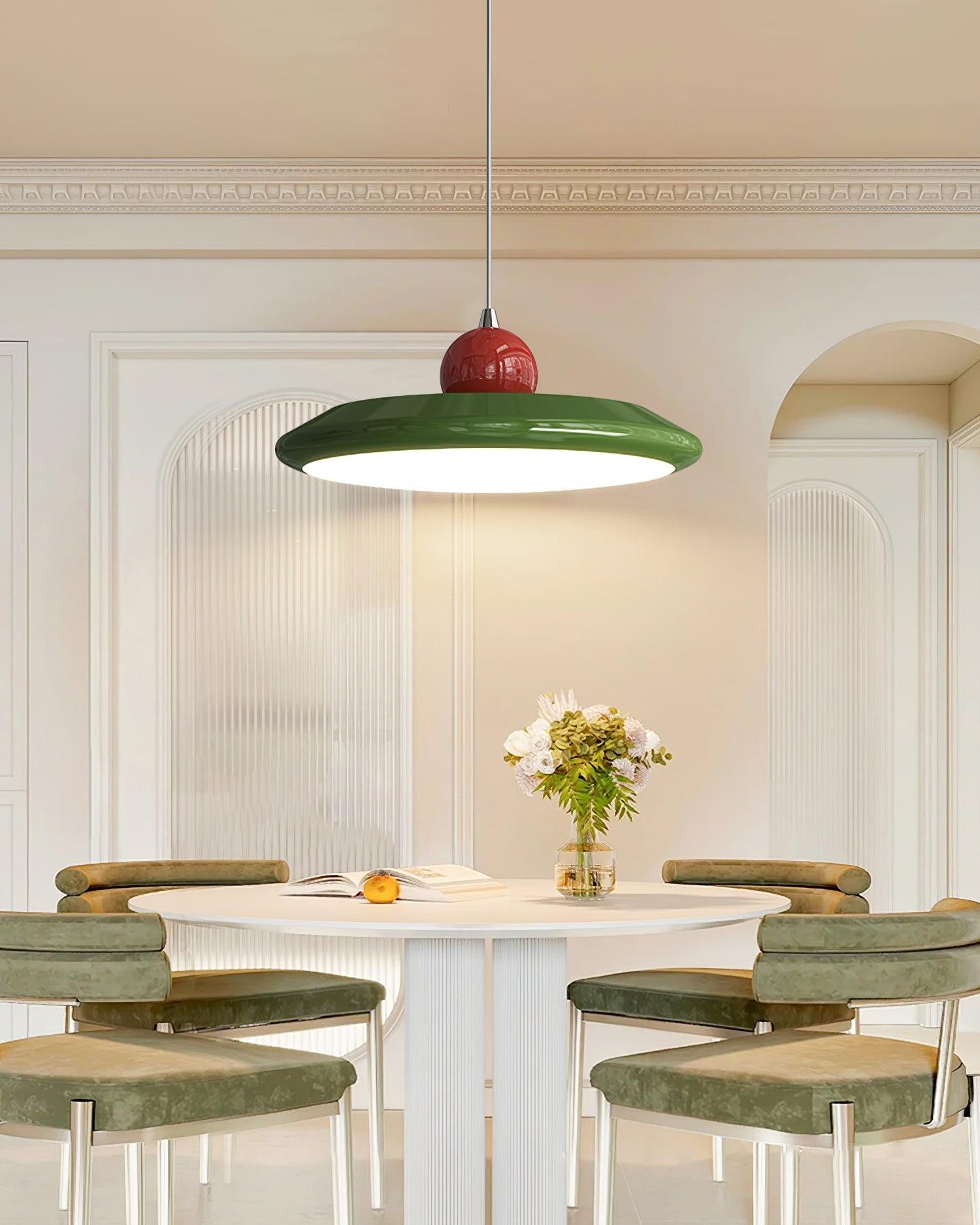 High-Grade Flying Saucer Swing Arm Pendant Lamp M284