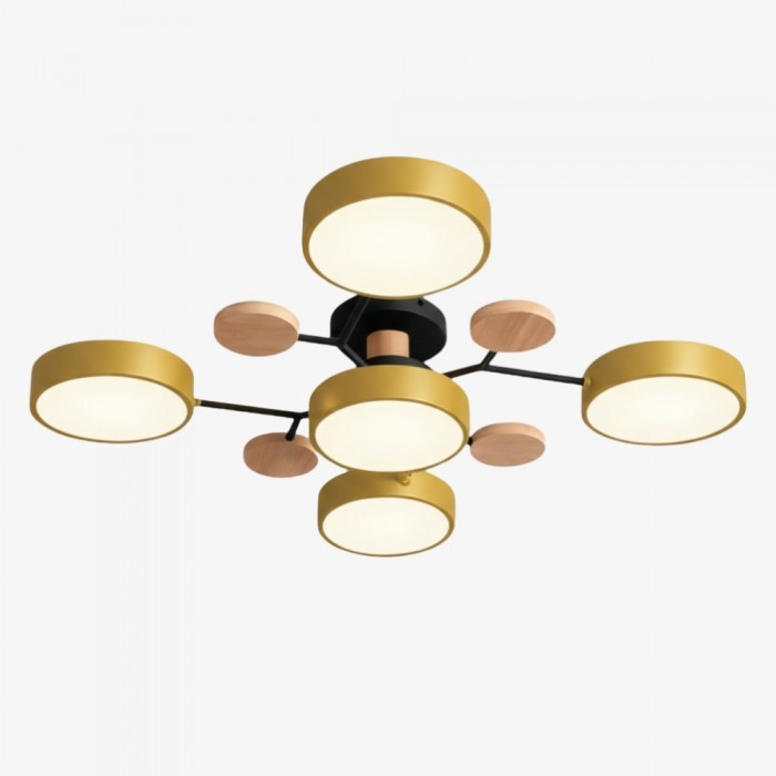 Nordic Modern Multi Disc Ceiling Lamp S94