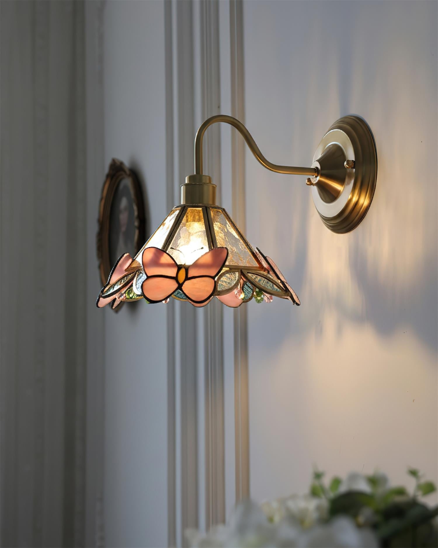 Butterfly Jewel Wall Lamp D240