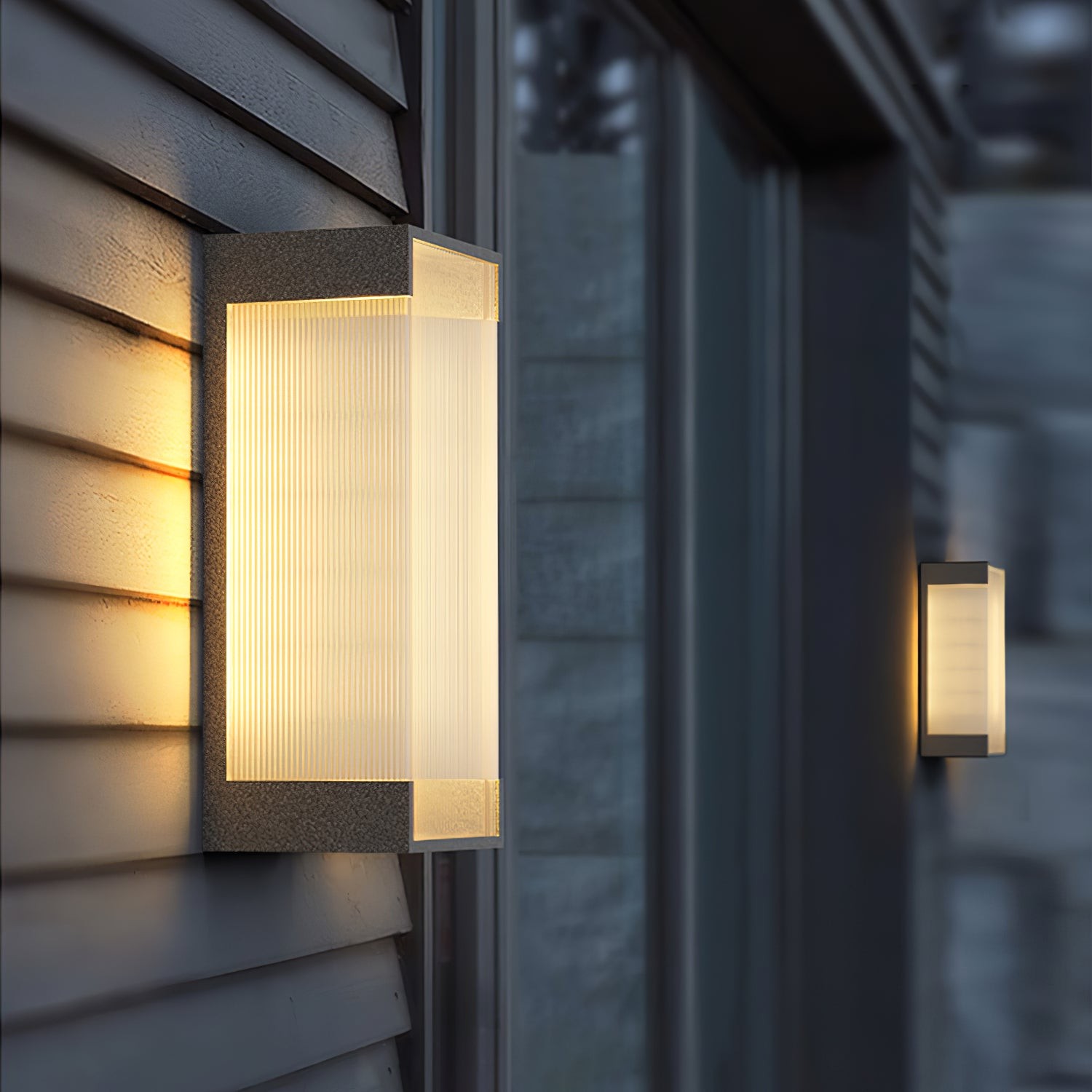 Rectangular Outdoor Wall Light M434