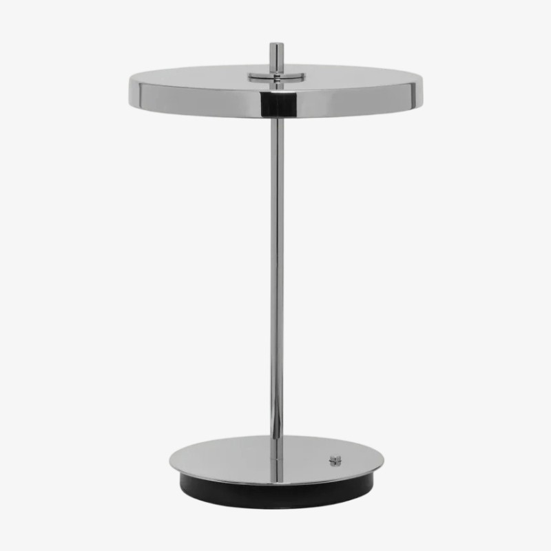 Astris Modern Minimalist Metal Table Lamp Soft LED Illumination for Living Room and Office T581