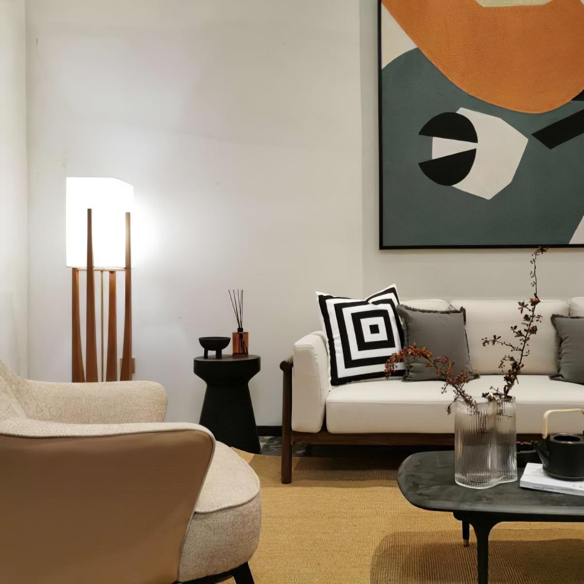 Vintage Wabi Style Floor Lamp M382