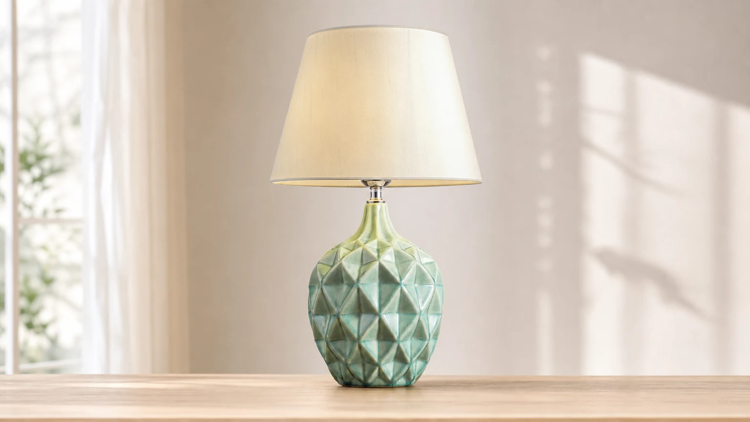 Lampa stołowa TERRA stylizowana na boczny stolik