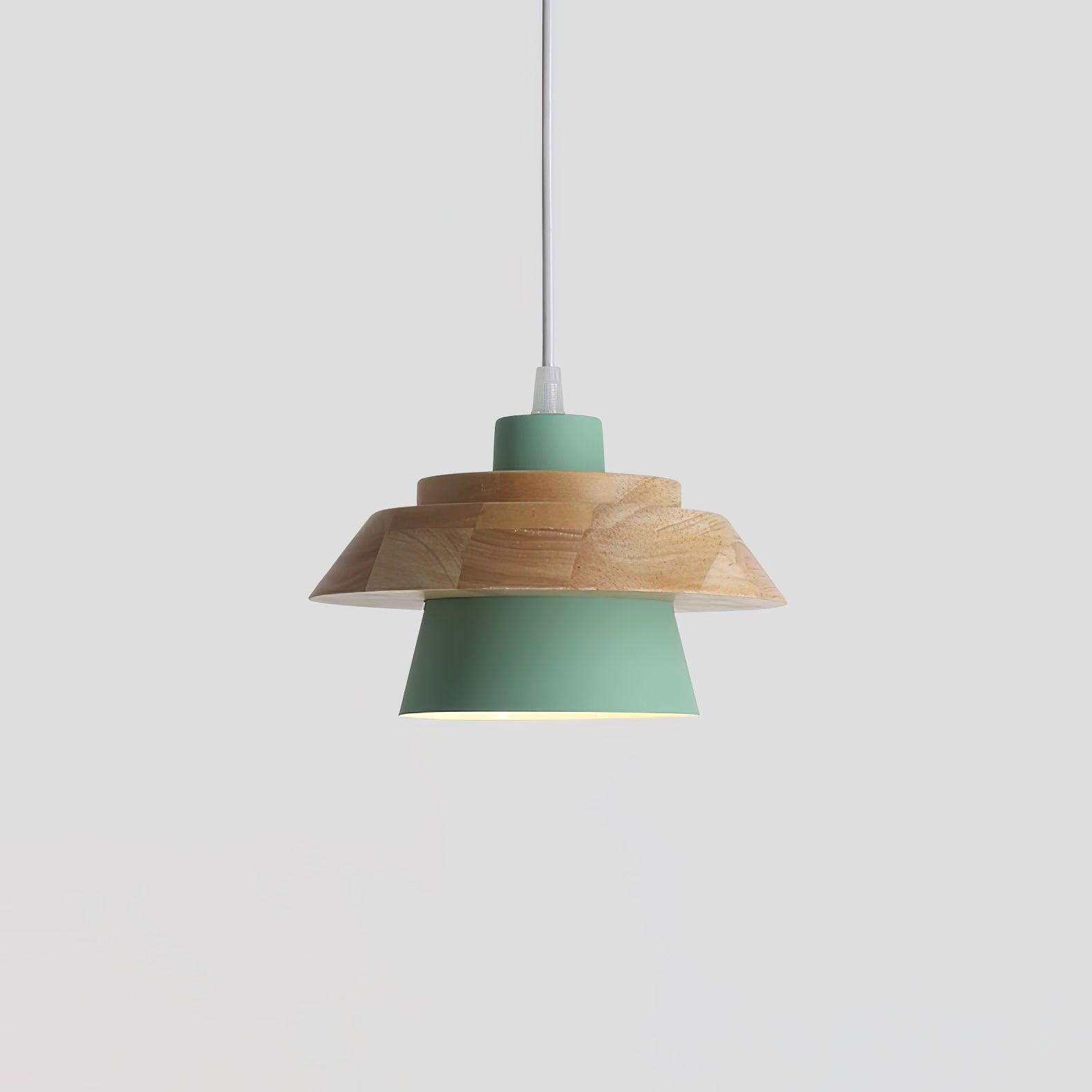 Stone Wood Pendant Lamp M419