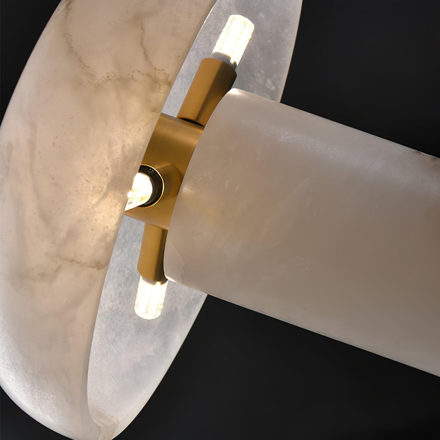 Creative Minimalist Luxury Alabaster Table Lamp For Bedroom M450