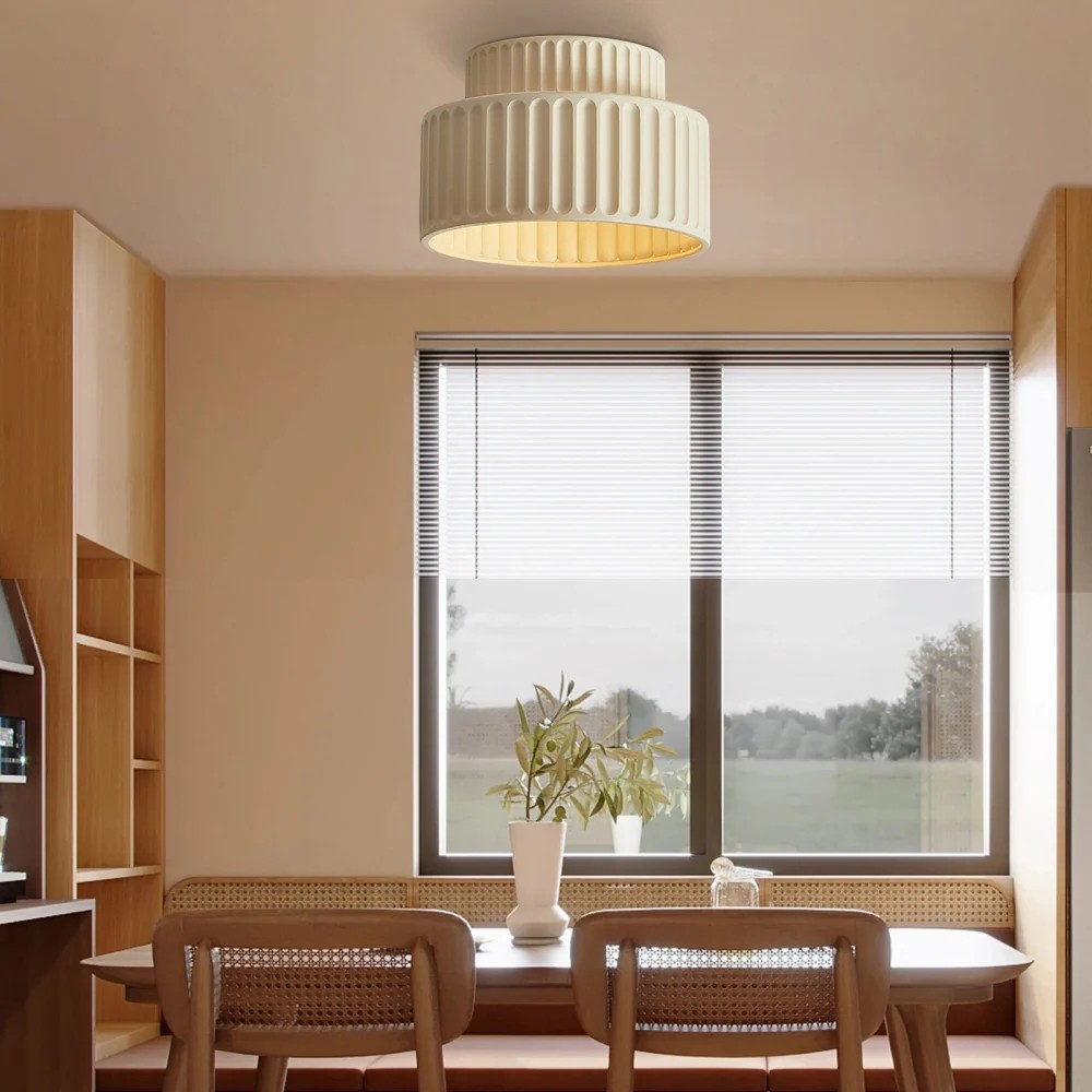 Nordic Decorative Kami Resin Ceiling Light S124