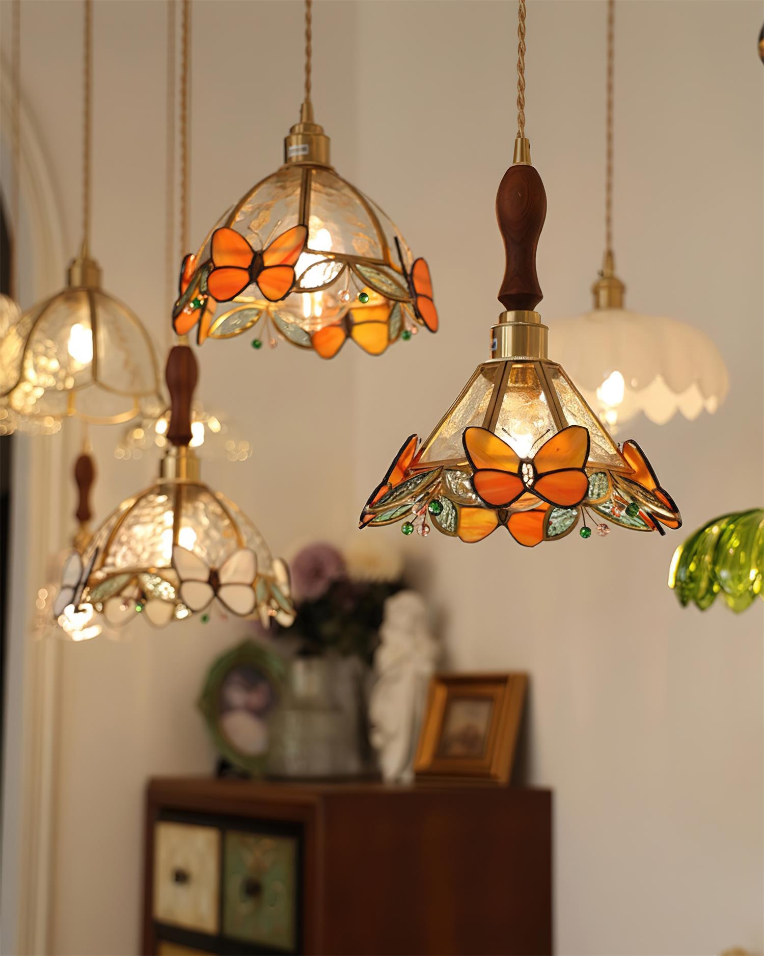 Butterfly Jewel Pendant Lamp D244