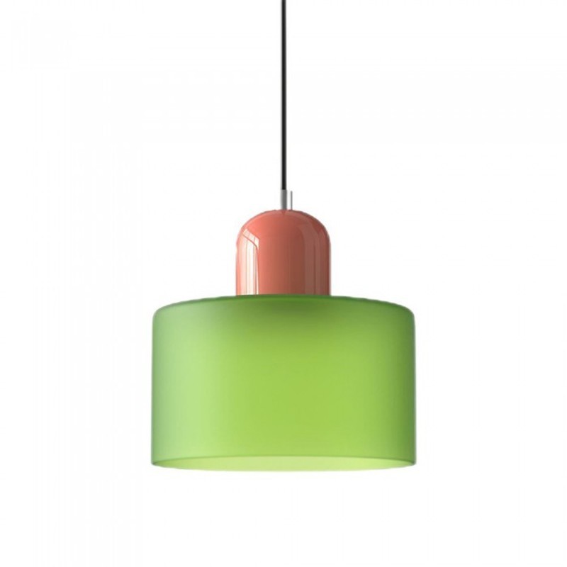 Nordic Morandi Cylinder Glass Pendant Lamp S101
