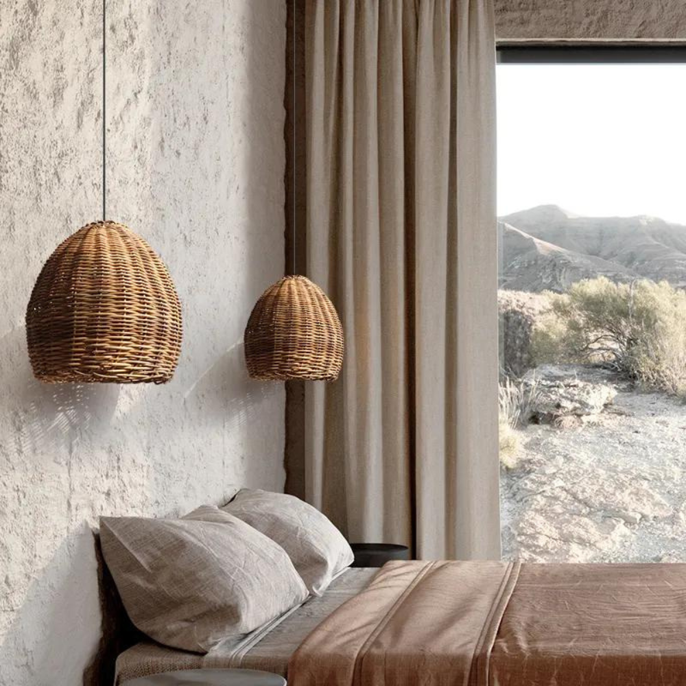 Suspended Quietness Japandi Pendant Light D827