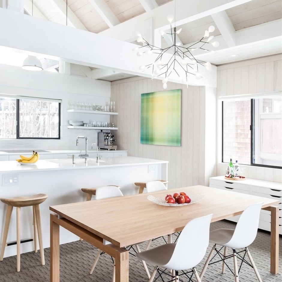 Scandinavian Branching LED Chandelier for Living Room