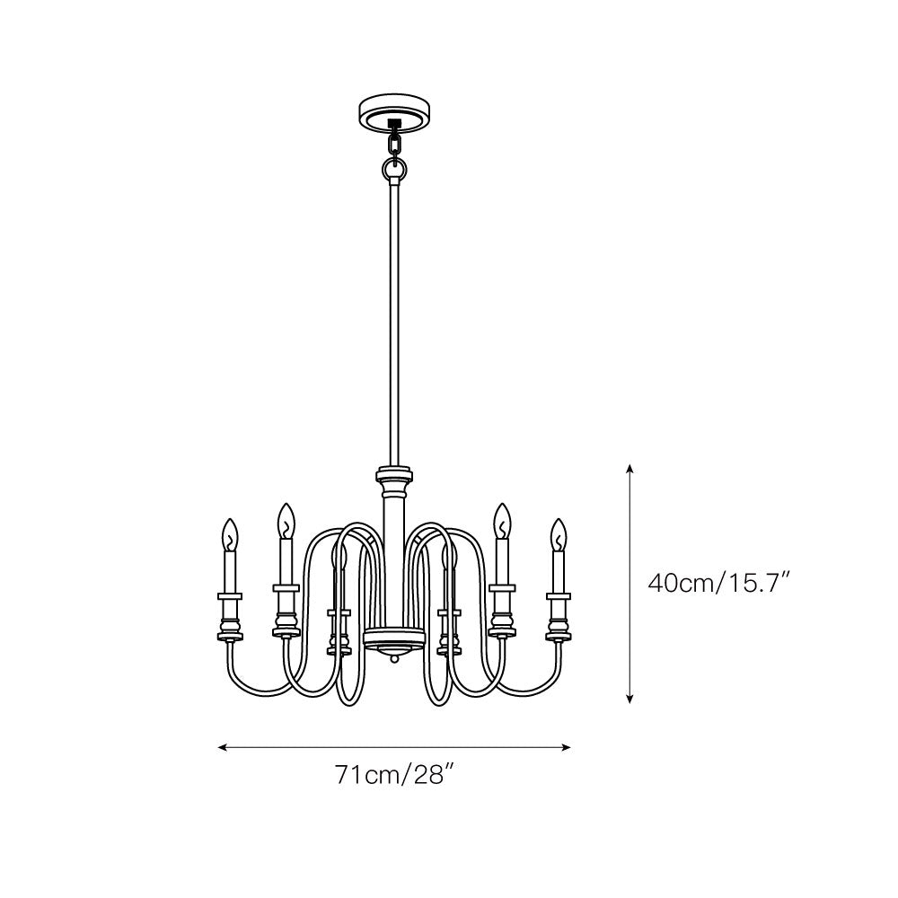 Briarworth Chandelier D577