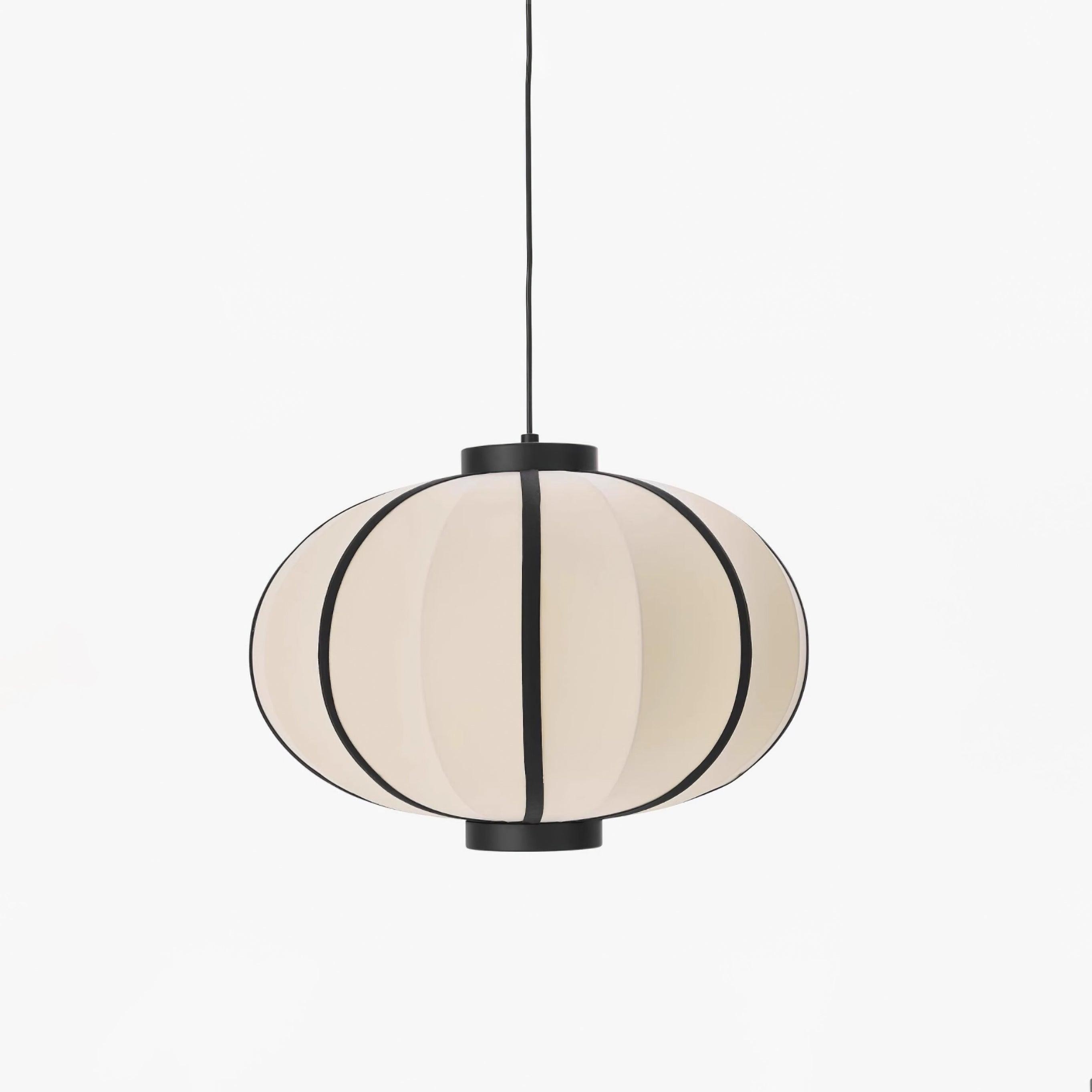 Minimalist Black and White Lantern Pendant Lamp M220