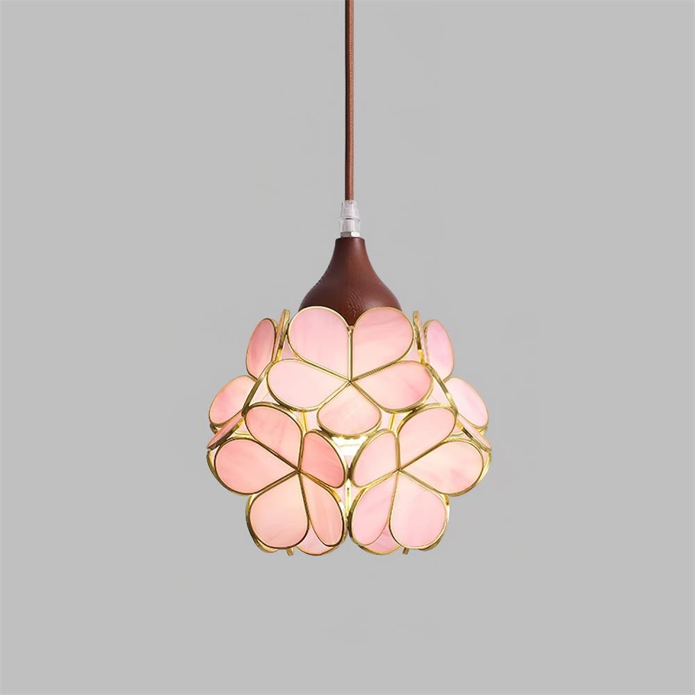 French Creative Pastoral Style Flower Pendant Light M238