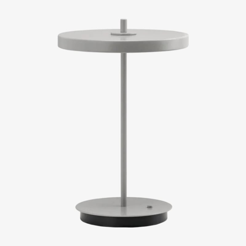 Astris Modern Minimalist Metal Table Lamp Soft LED Illumination for Living Room and Office T581