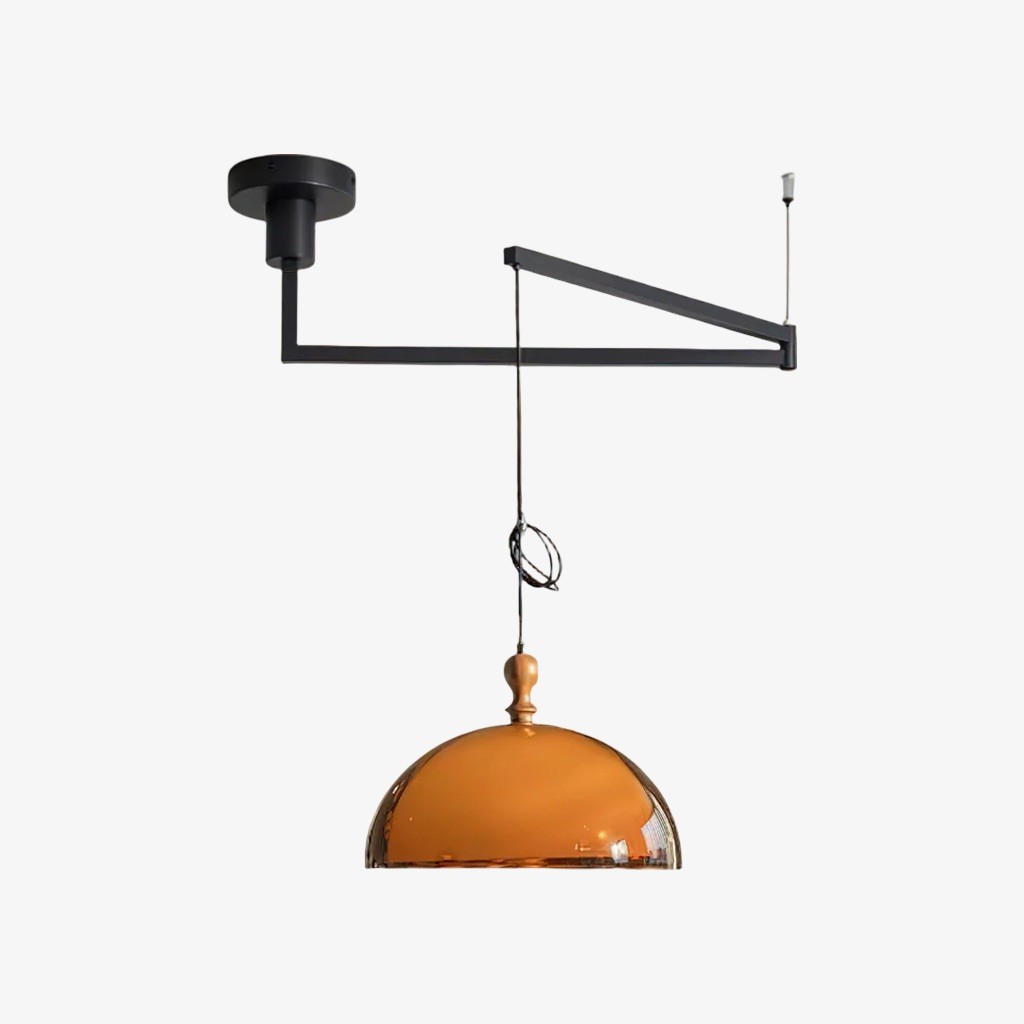 Afterglow Sunset Medieval Pendant Light - French Acrylic Pendant for Dining and Foyer T491