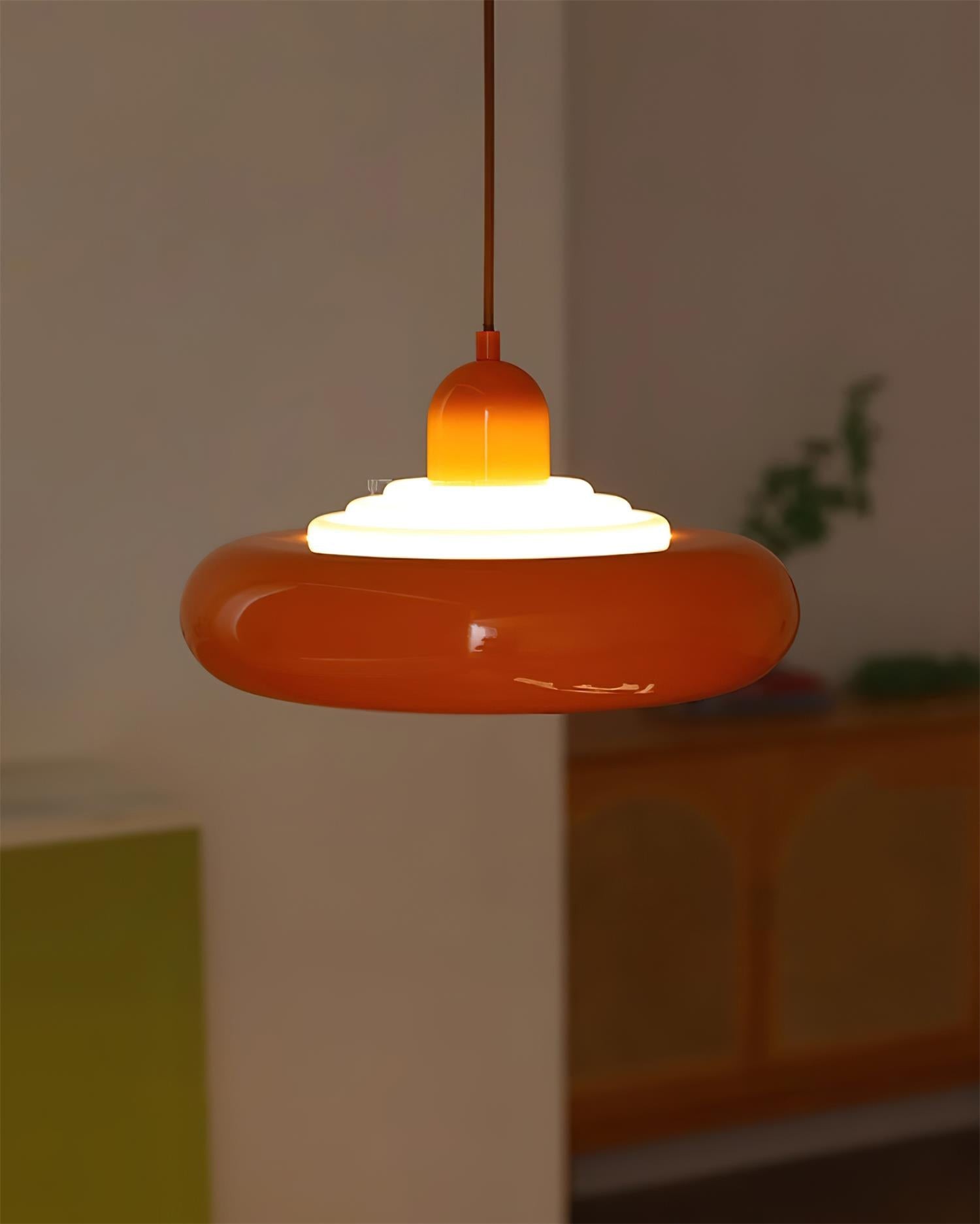 Modern Bauhaus Macaron Bowl Shade Pendant Lamp M312