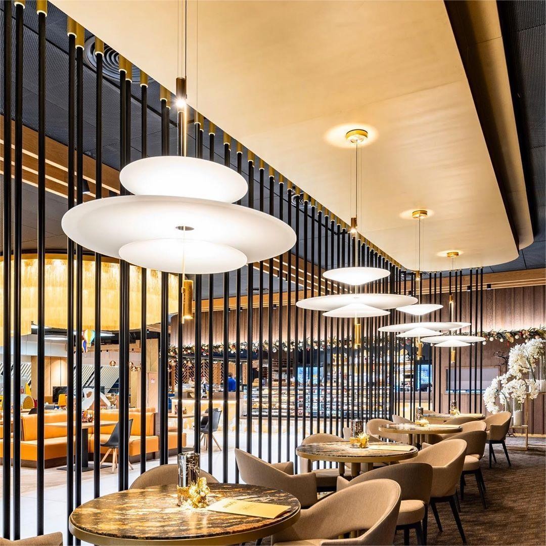Modern LED Multi Layers Pendant Light For Dining Room