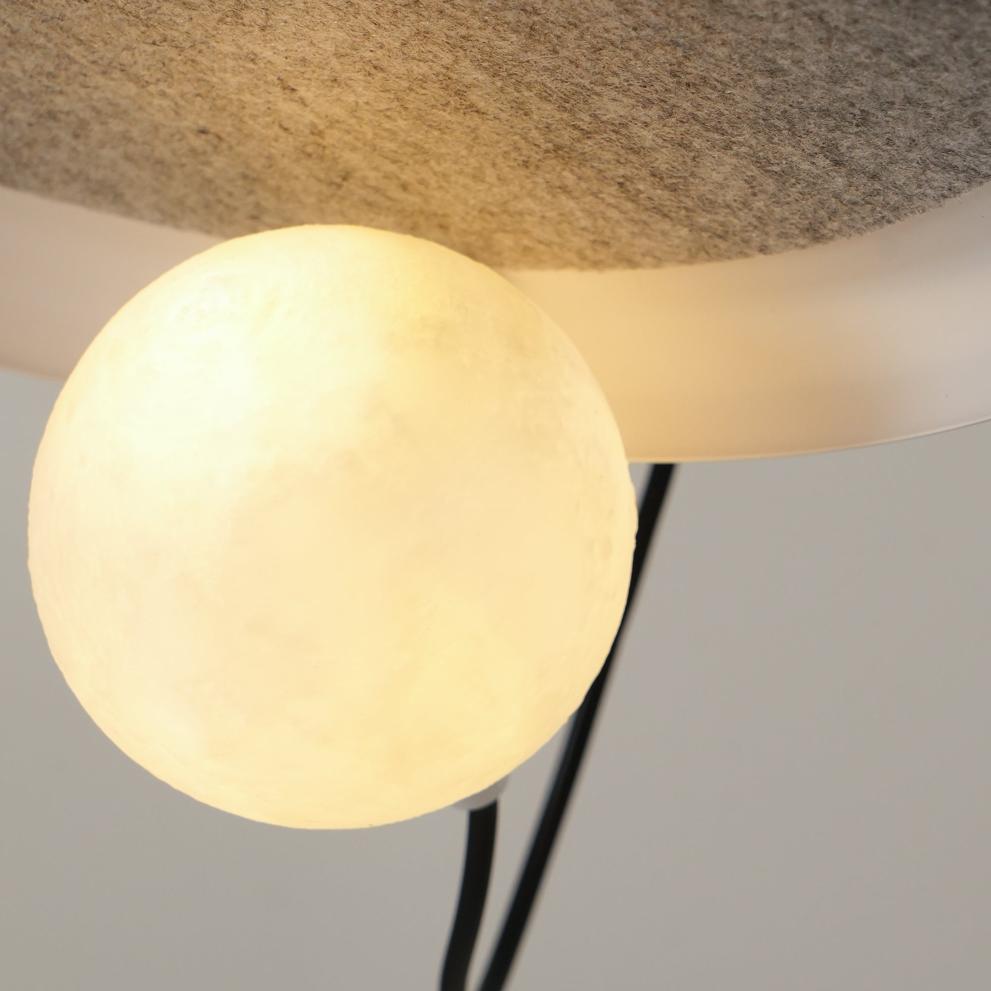 Acoustic Disc Pendant Lamp D448