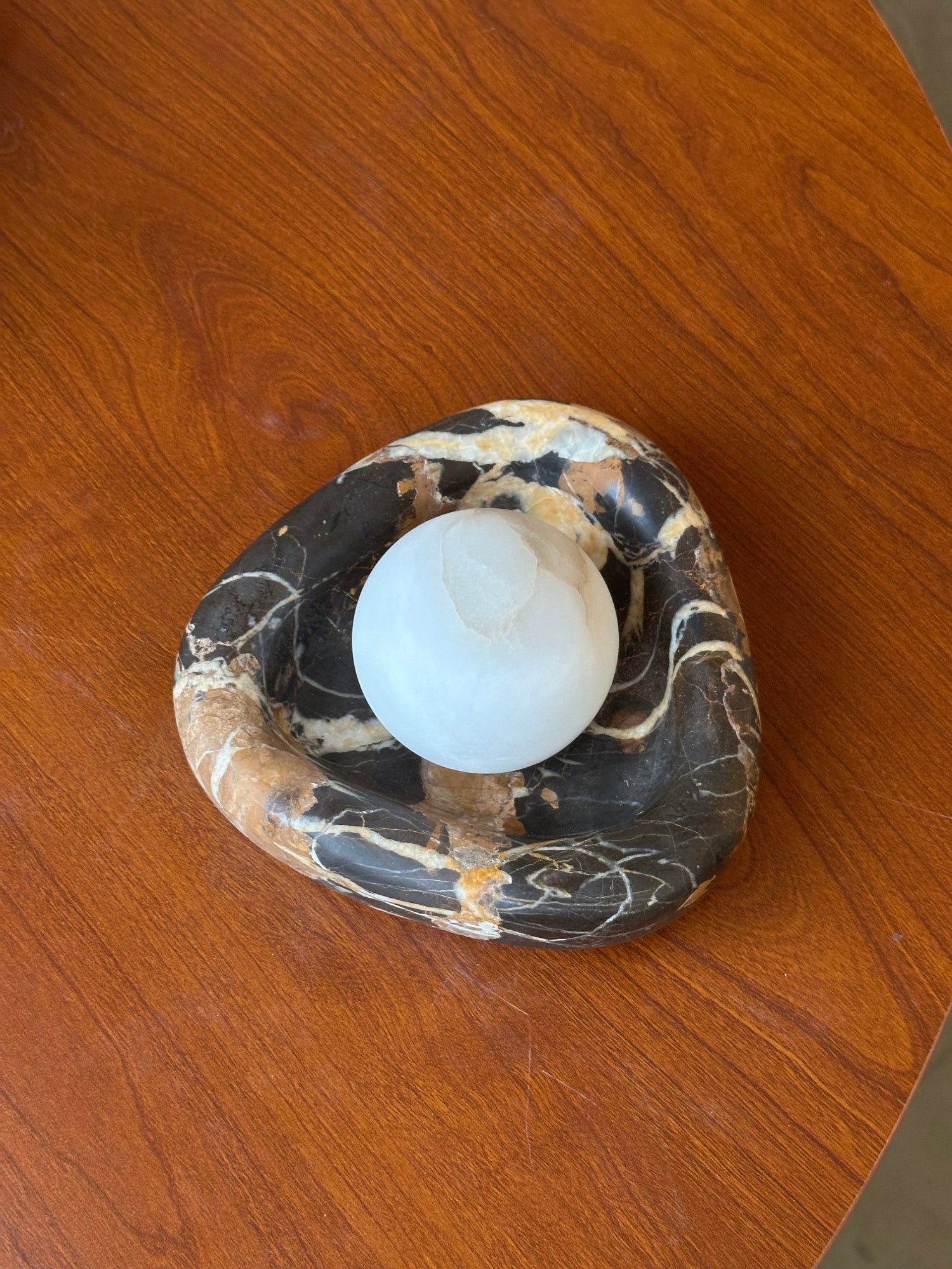 Black Pearl Marble Wall Lamp D651