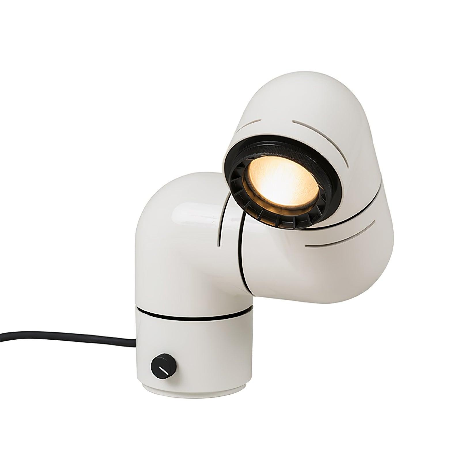 Red Tubular Table Lamp Suitable For Bedroom M20