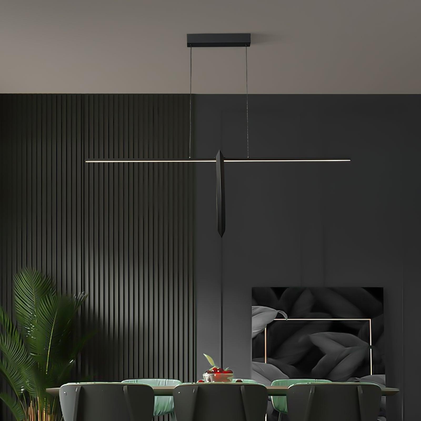 Minimalist High-End Geometric Line Pendant Light M548