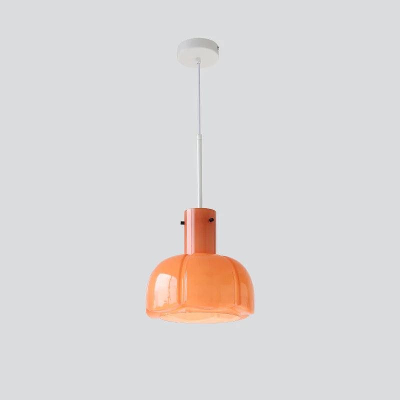 Medieval Style Glass Bud Pendant Lamp M457