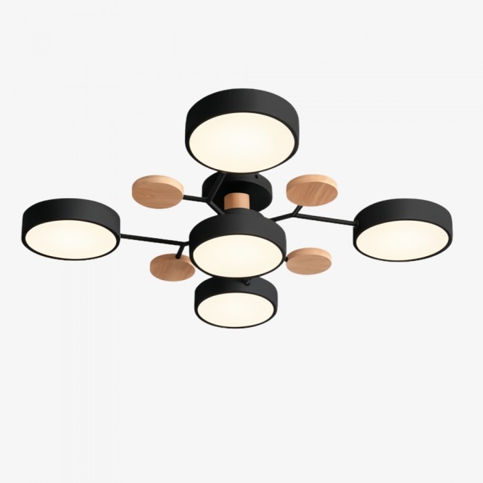 Nordic Modern Multi Disc Ceiling Lamp S94