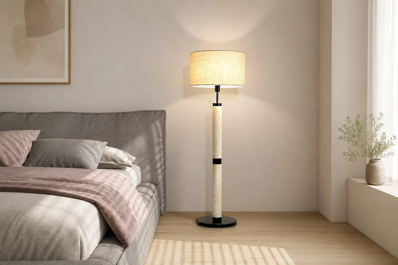 Lampa podłogowa Castoro w stylu życia