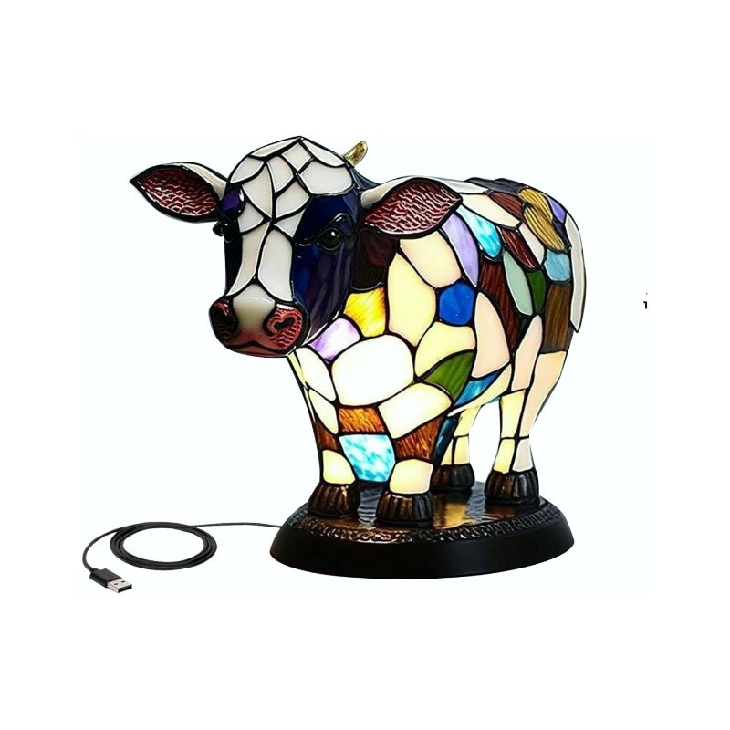 Magical Animal Statue Resin Table Lamp M53