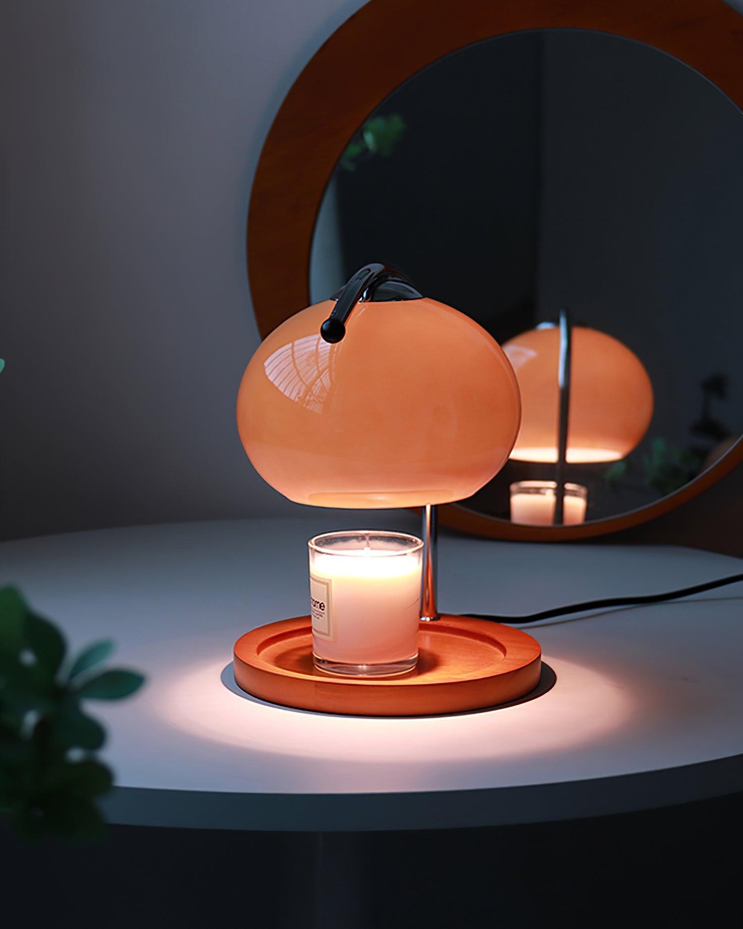 Modern Bauhaus Glass Candle Warmer Table Lamp M142